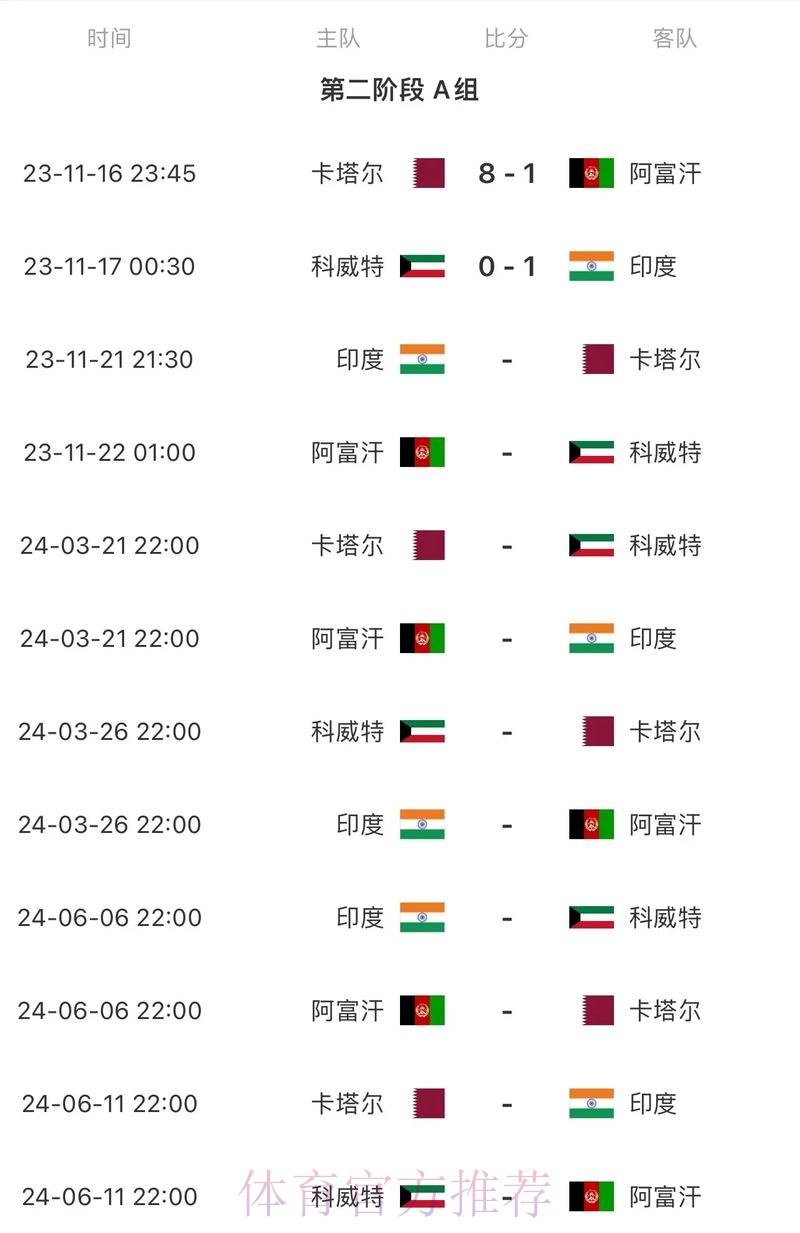 2026世界杯每日赛程最新最新时间表直播平台