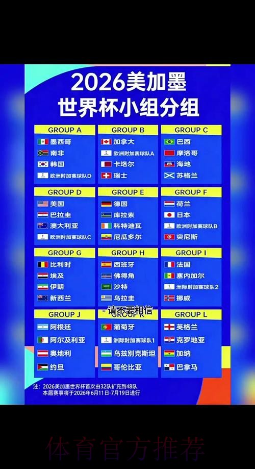 2026世界杯小组赛赛程完整版高清直播直播平台